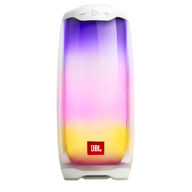 JBL PULSE4 音乐脉动四代 便携蓝牙音箱 全面屏炫彩小音箱+低音炮 桌面音响 超