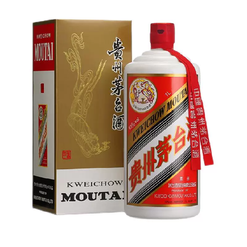 MOUTAI 茅台 飞天茅台1000ml 53%vol 酱香型白酒 ￥3890.6