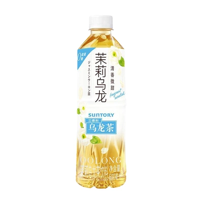 88VIP：SUNTORY 三得利 无糖 茉莉乌龙茶 500ml*5瓶 20.71元包邮