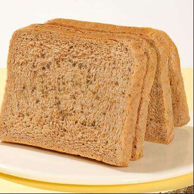 PLUS会员：粗良时光 奇亚籽黑全麦面包 1kg/箱*5件 54.74元免邮，合10.94元/件(多