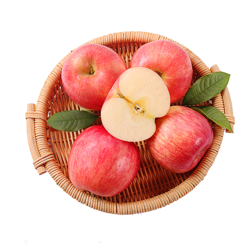 京鲜生 烟台红富士苹果5kg 一级果 单果190g以上 新鲜水果礼盒 58.7元