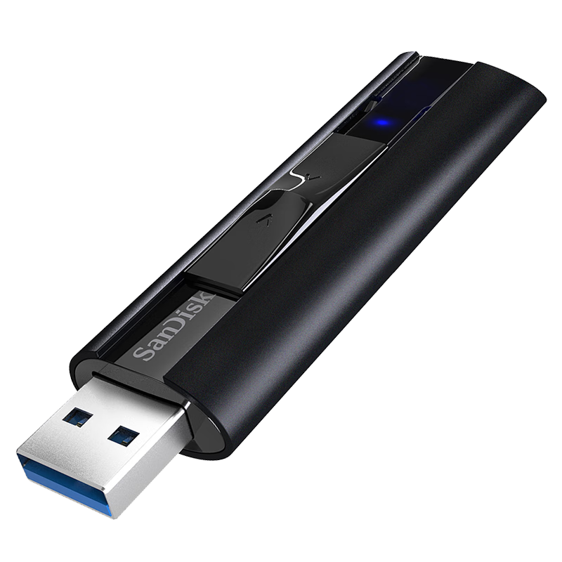 20日20点： SanDisk 闪迪 至尊超极速系列 CZ880 USB 3.2 固态U盘 黑色 256GB USB 279元