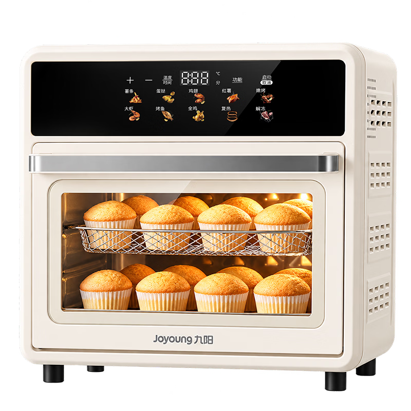 预售：九阳 VA-PR1150 空气炸锅电烤箱一体机 15L 双层大容量 220.15元（返卡10元