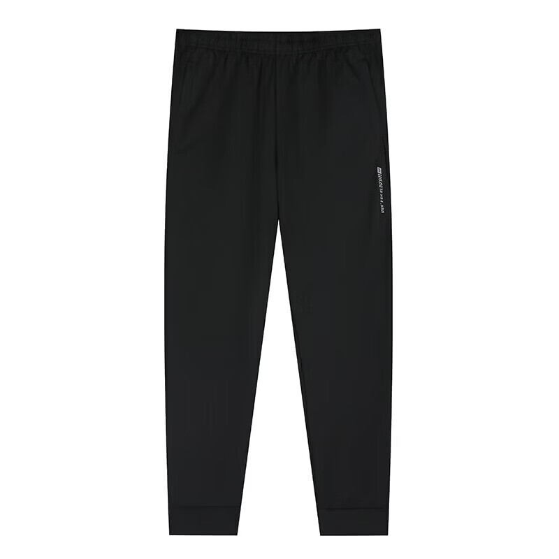 361° 运动裤男秋季长裤男子常规舒适裤子 黑552432702-1 XL 38.7元