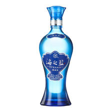 移动端：YANGHE 洋河 海之蓝 蓝色经典 旗舰版 52%vol 浓香型白酒 520ml 单瓶装 15