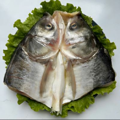 简鲜二去冷冻白鲢鱼头 400-500g*4只 29.9元