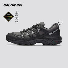 salomon 萨洛蒙 女款 户外运动舒适透气防水减震防护徒步鞋 X BRAZE GTX 磁铁灰 4