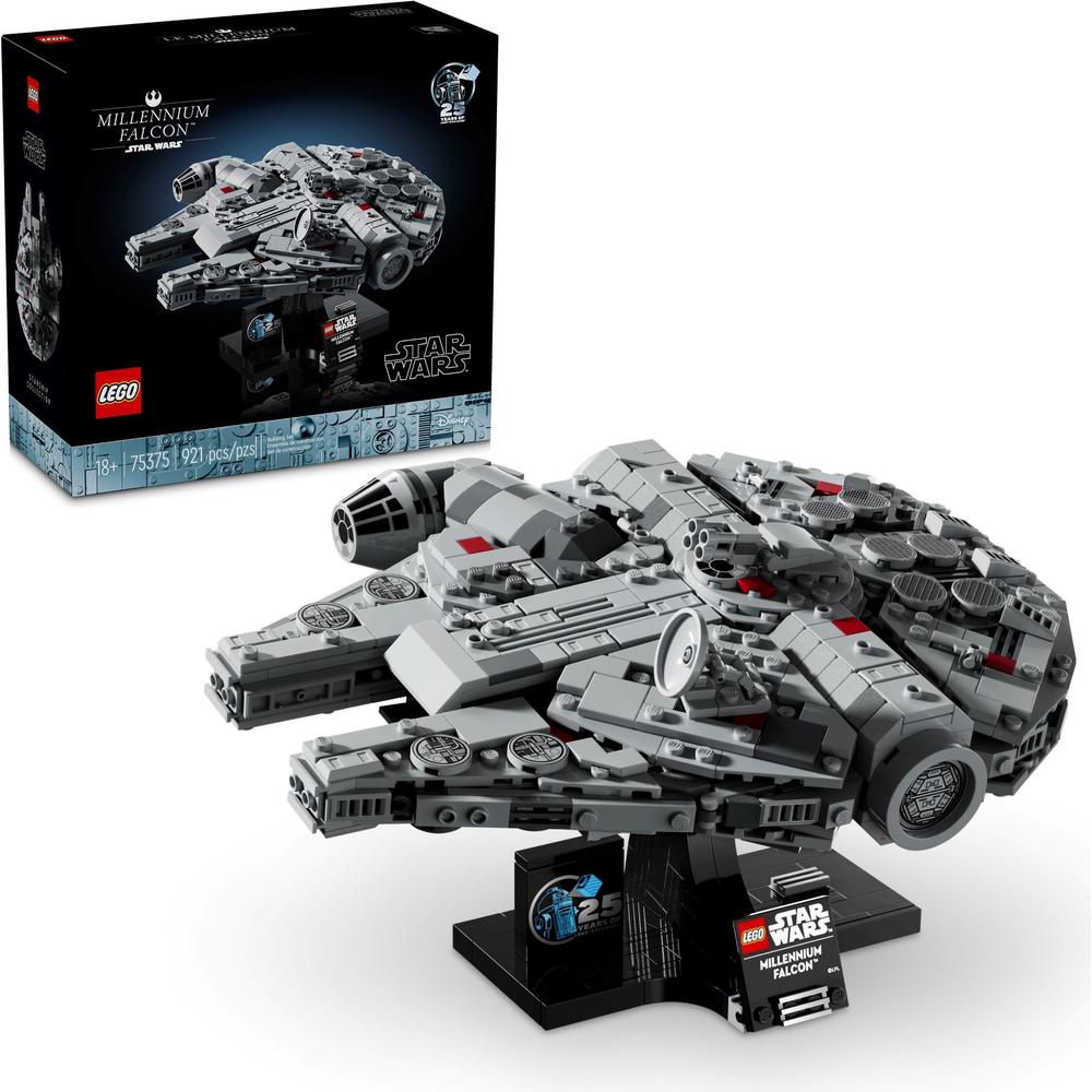 百亿补贴：LEGO 乐高 星球大战系列 75375 千年隼号星际飞船 413元