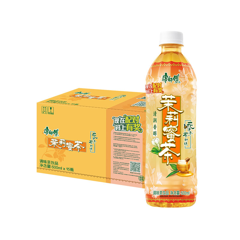 康师傅 茉莉蜜茶 茉莉味 500ml*15瓶 34.5元