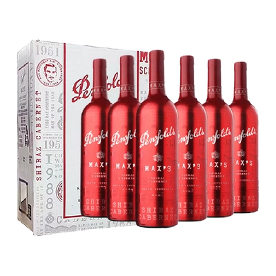 奔富MAX澳洲进口葡萄酒 130元