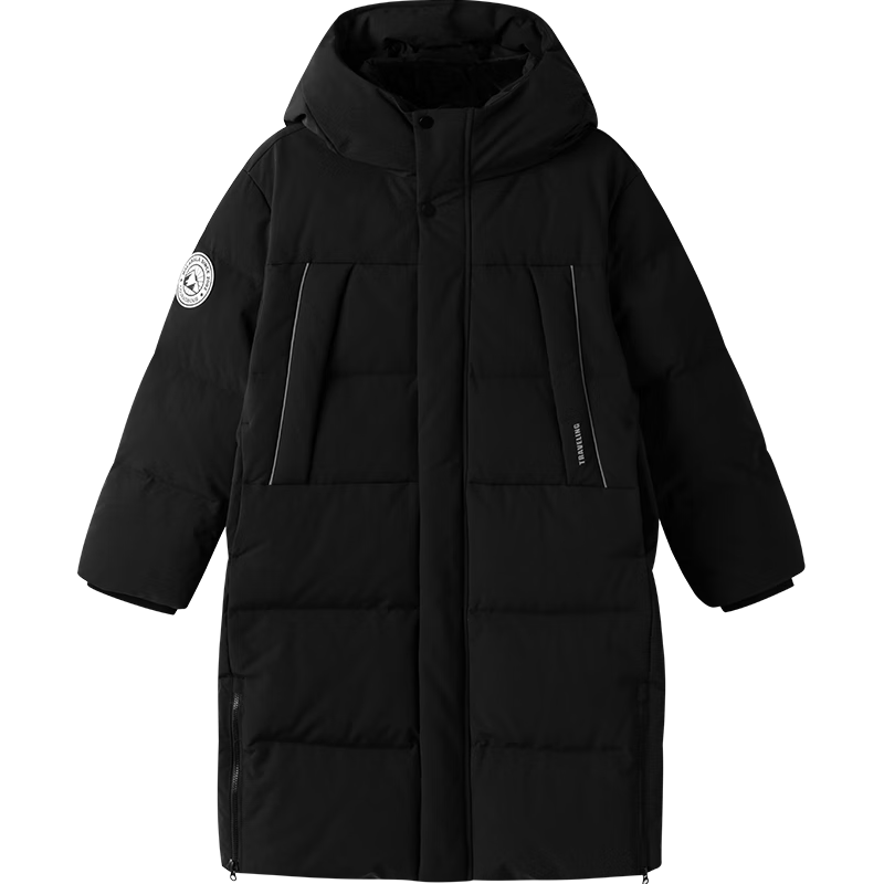 巴拉巴拉 童装儿童羽绒服2024冬中长款加厚外套男童女童亲子装208424107251 379.