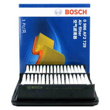 BOSCH 博世 空气滤芯空滤空气滤清器0986AF2729适配现代伊兰特悦动 1.6L/1.8L 15款-