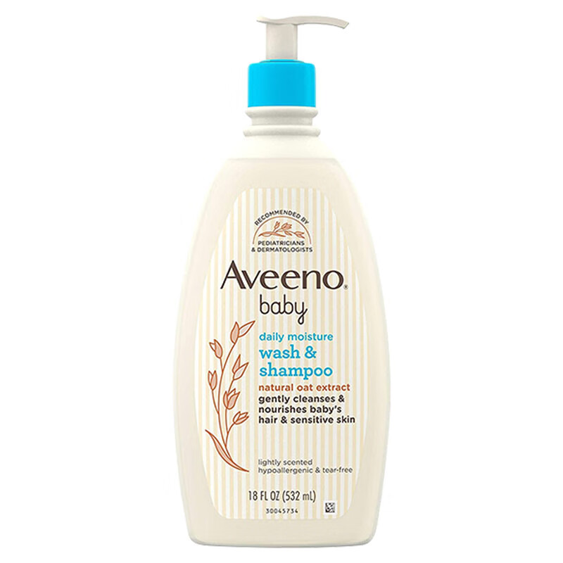 Aveeno 艾惟诺 婴儿天然燕麦洗发沐浴二合一 532ML 56.9元