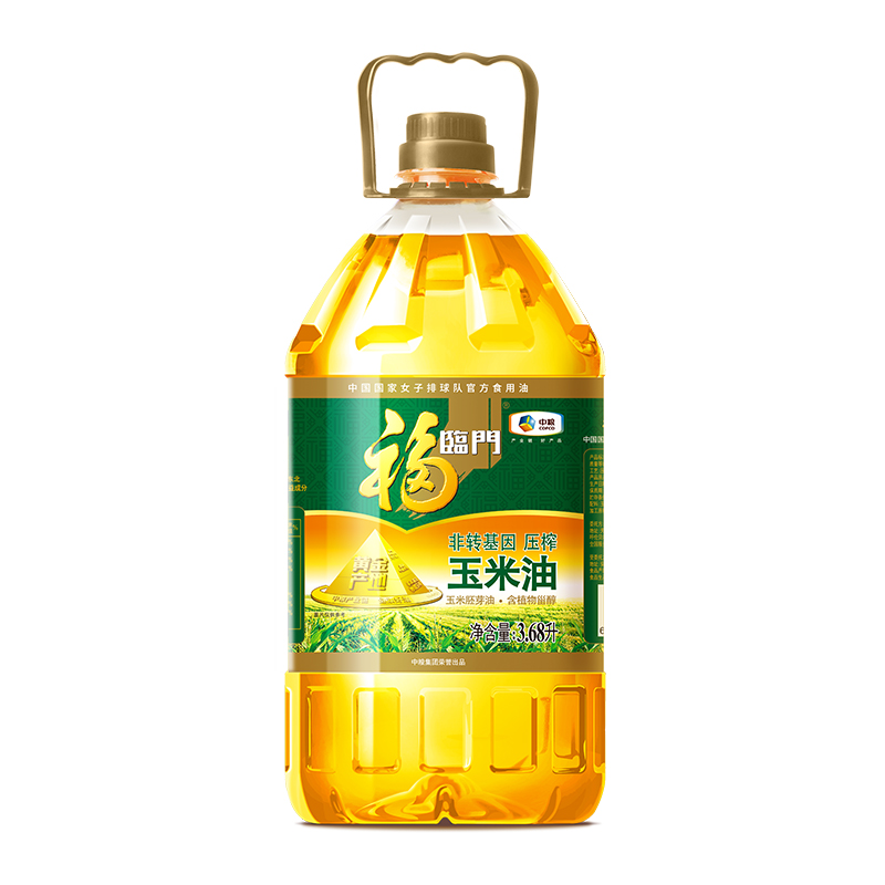 福临门 非转基因 压榨玉米油 3.68L 32.06元（需用券）