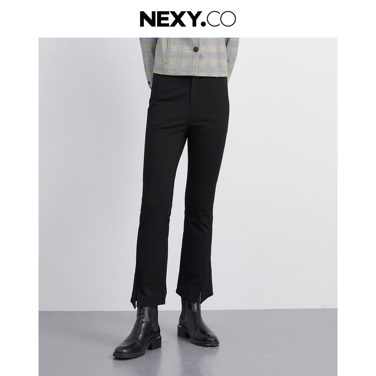 奈蔻 NEXY.CO 羽绒裤女春外穿时尚加厚保暖喇嘛裤商场同款 477元