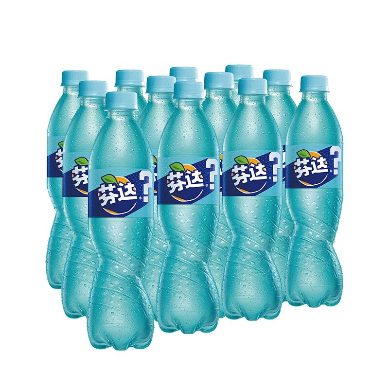 Fanta 芬达 可口可乐（Coca-Cola）碳酸汽水饮料 500ml 芬达茉莉蜜桃500ml*12瓶 24.9