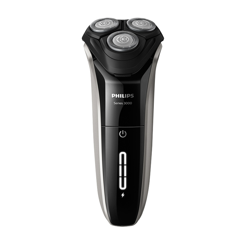 PHILIPS 飞利浦 s3202/06 电动剃须刀 黑灰色 279元