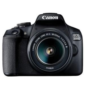 百亿补贴：Canon佳能 EOS2000D 单反数码相机（18-55）套机