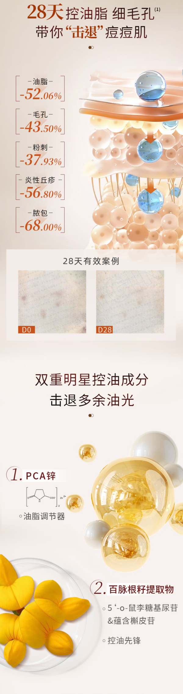敷爾佳 乳糖酸控油斂膚面膜 4盒