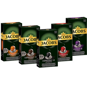 【含税直邮】Jacobs 雅各布斯铝制咖啡胶囊10颗*5盒 会员到手约￥131.31