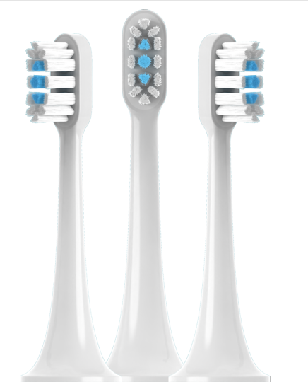 MI 小米 电动牙刷头T300/T500 3支独立包装 14.5元（需买2件，需用券）