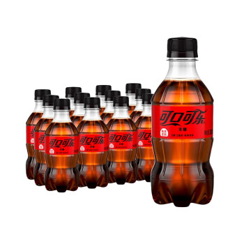 Coca-Cola 可口可乐 零度 Zero 汽水 碳酸饮料 300ml*12瓶 整箱装 ￥17.9