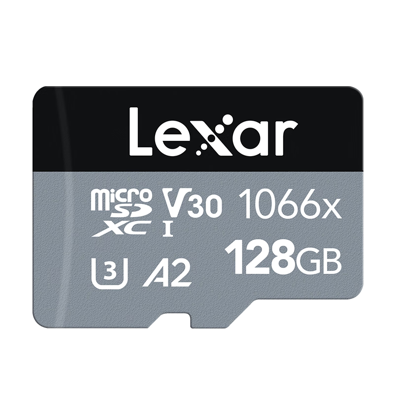 每日10点、plus：Lexar 雷克沙 128GB TF（MicroSD）存储卡 V30 读160MB/s 无人机运动