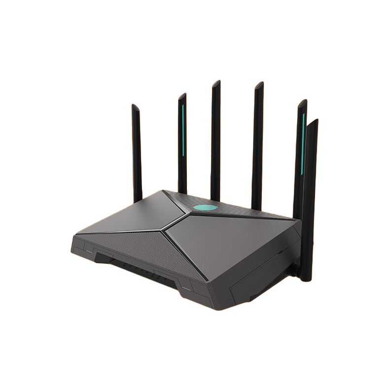 ASUS 华硕 天选 TX-AX6000 双频6000M 家用千兆Mesh无线路由器 Wi-Fi 6 黑色 单个装 58