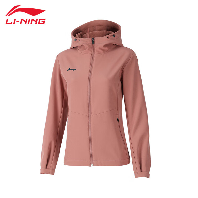 LI-NING 李宁 女款连帽卫衣 10091957565652 ￥85.64