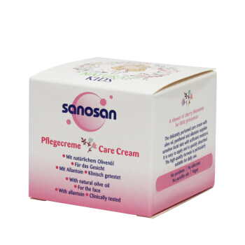 sanosan 哈罗闪 儿童柔嫩 面霜 50ml 44元