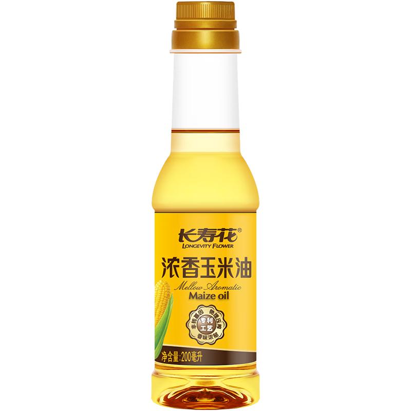 长寿花 浓香 玉米油 长寿花浓香玉米油200ml 瓶装 200mL 1元