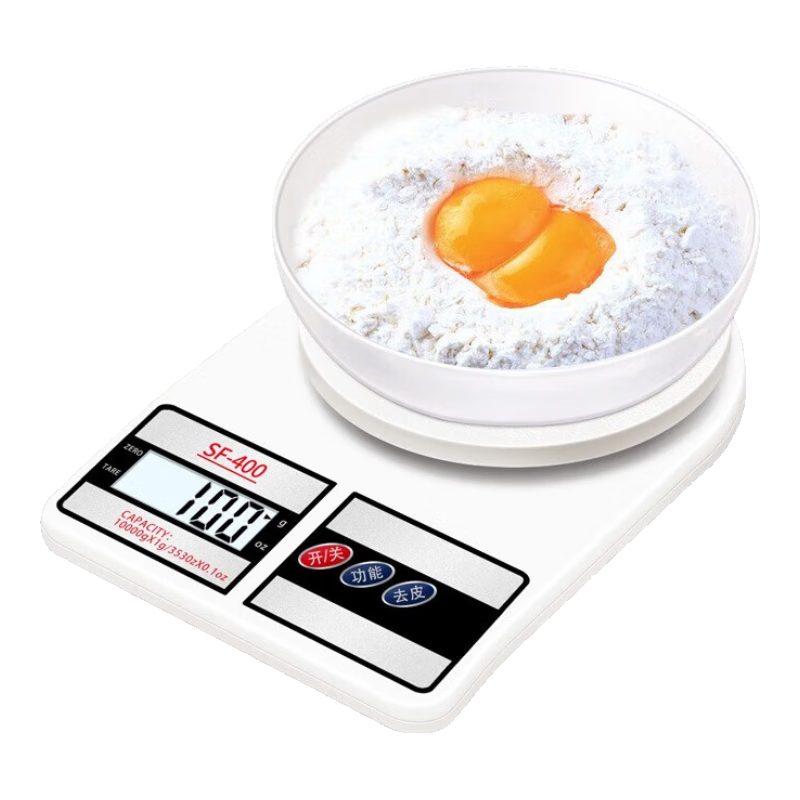 厨房电子秤 5kg/1g电池款 1件 5.79元