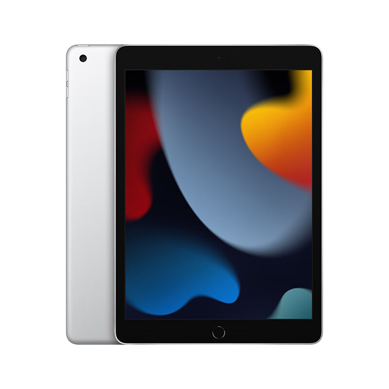 PLUS会员：Apple 苹果 iPad(第9代)10.2英寸平板电脑 2021年款(64GB WLAN版/MK2L3CH/A)银
