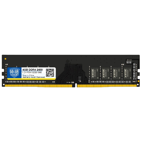 xiede 协德 T087 DDR4 2400MHz 台式机内存 黑色 43.8元