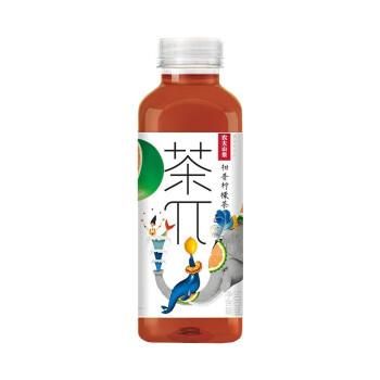农夫山泉茶π茶派茶饮料500ml瓶柑普柠檬茶500ml5瓶￥189