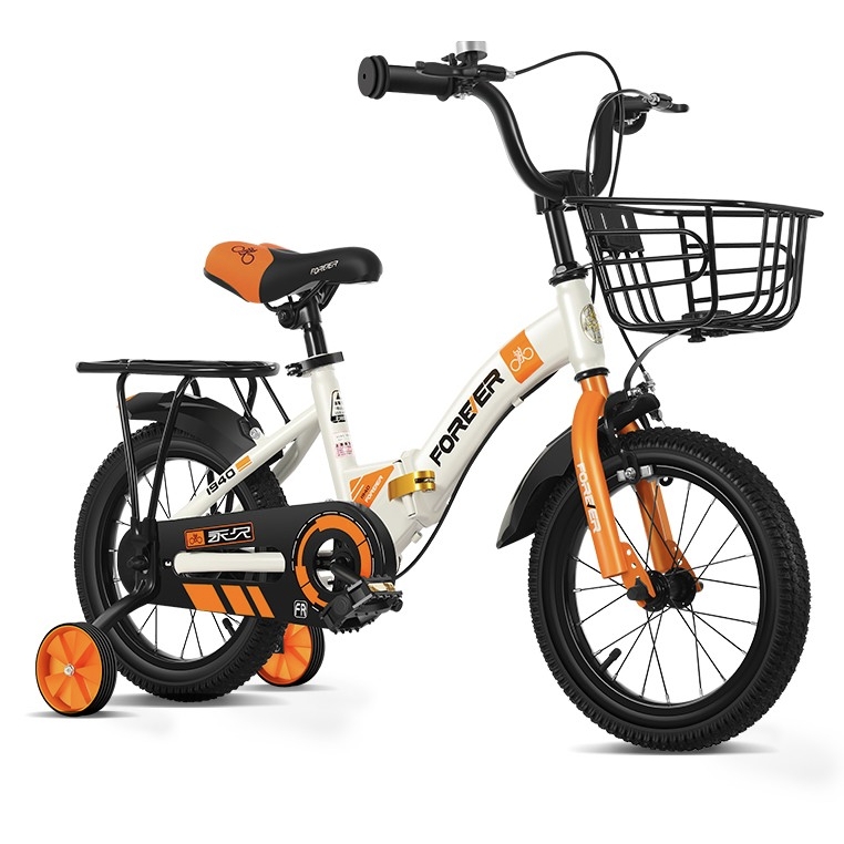京东百亿补贴、PLUS会员：FOREVER 永久 儿童自行车 14寸 白色 266.31元