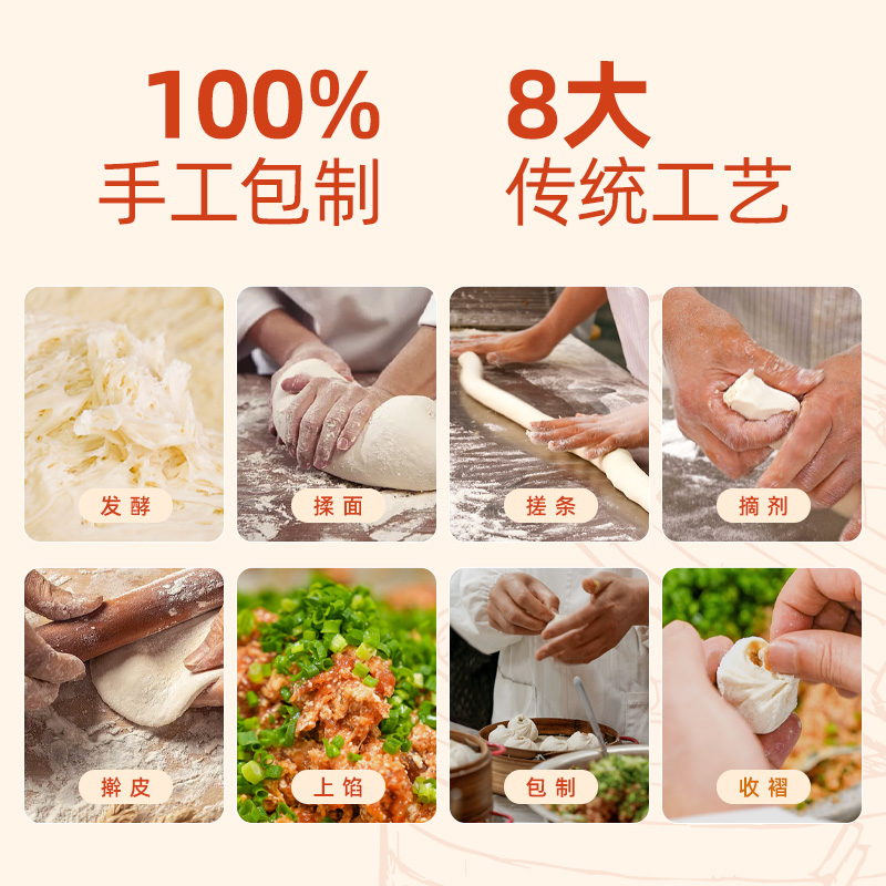 88VIP：TOP CHEF 头厨 老面小笼包嵊州特产125g 61.71元