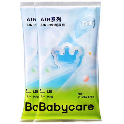 babycare 拉拉裤Air pro试用装 L/XL 4片装 5.61元包邮+229淘金币