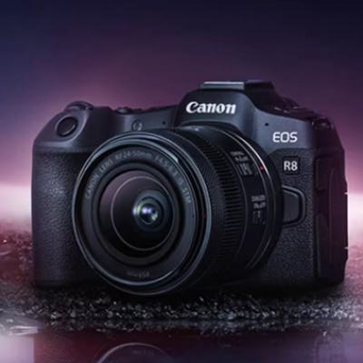 31日20点、88VIP：Canon 佳能 EOS R8 全画幅 微单相机 黑色 单机身 9689.05元