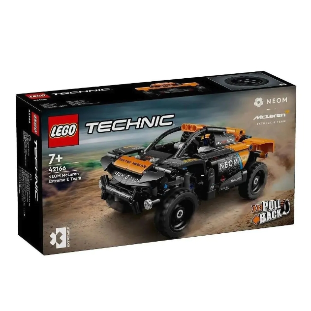 PLUS会员：LEGO 乐高 机械组系列 42166 NEOM 迈凯伦 Extreme E Team 赛车 143.65元包邮