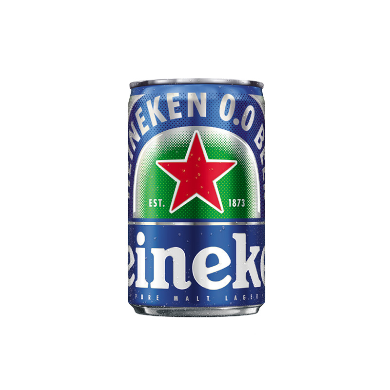 Heineken 喜力 迷你装 荷兰啤酒Heineken/喜力啤酒150ml 1元