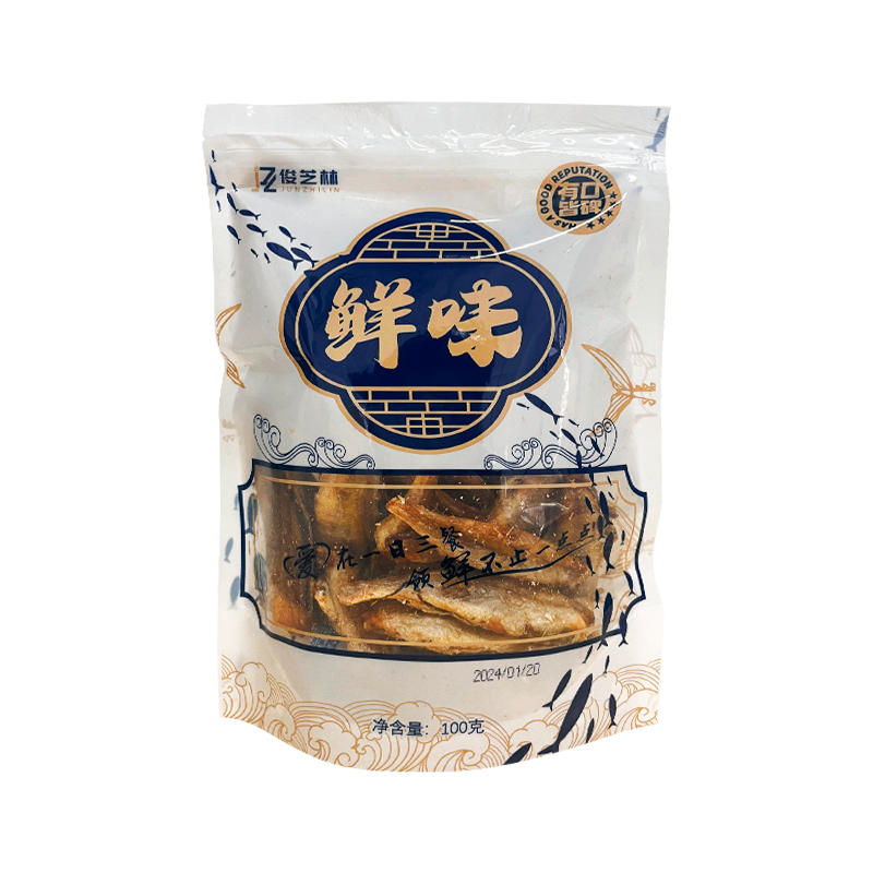 俊芝林 黄鱼酥 100g*2袋 16.9元包邮（需用券）