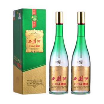 西凤酒 西凤55°西凤酒1964珍藏版500ml 55度 500mL 2瓶 ￥196.14