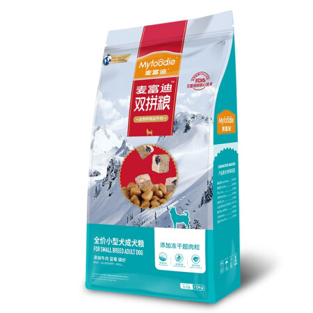 Myfoodie 麦富迪 牛肉蓝莓磷虾小型犬成犬狗粮 10kg 199元（需用券）