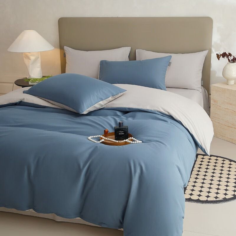 兰芮 A类60支全棉磨毛加厚保暖长绒棉四件套 200*230cm 149元（需用券）