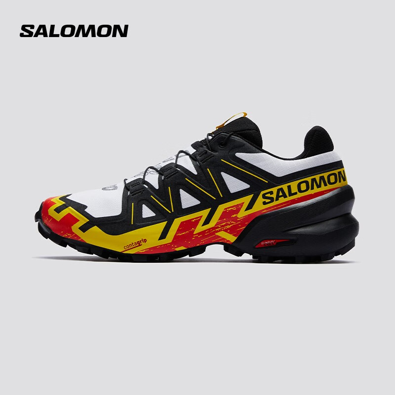 PLUS会员：salomon 萨洛蒙 SPEEDCROSS 6 男款户外越野跑鞋 417378 640.8元包邮（需凑