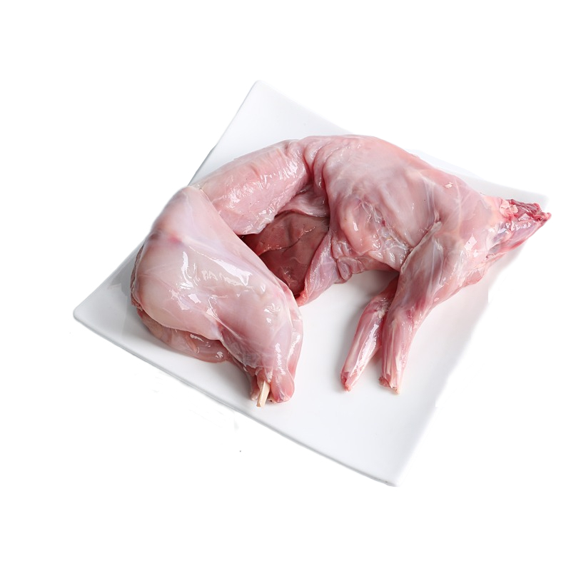 低脂高蛋白，适合健身减肥人群：秋草原 新鲜兔肉 去头 2.7-3斤/只 67.9元