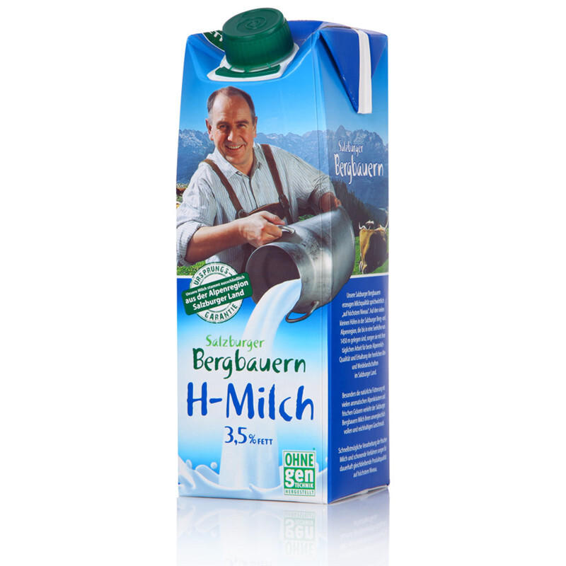 SalzburgMilch 萨尔茨堡 全脂纯牛奶 1L 7.86元