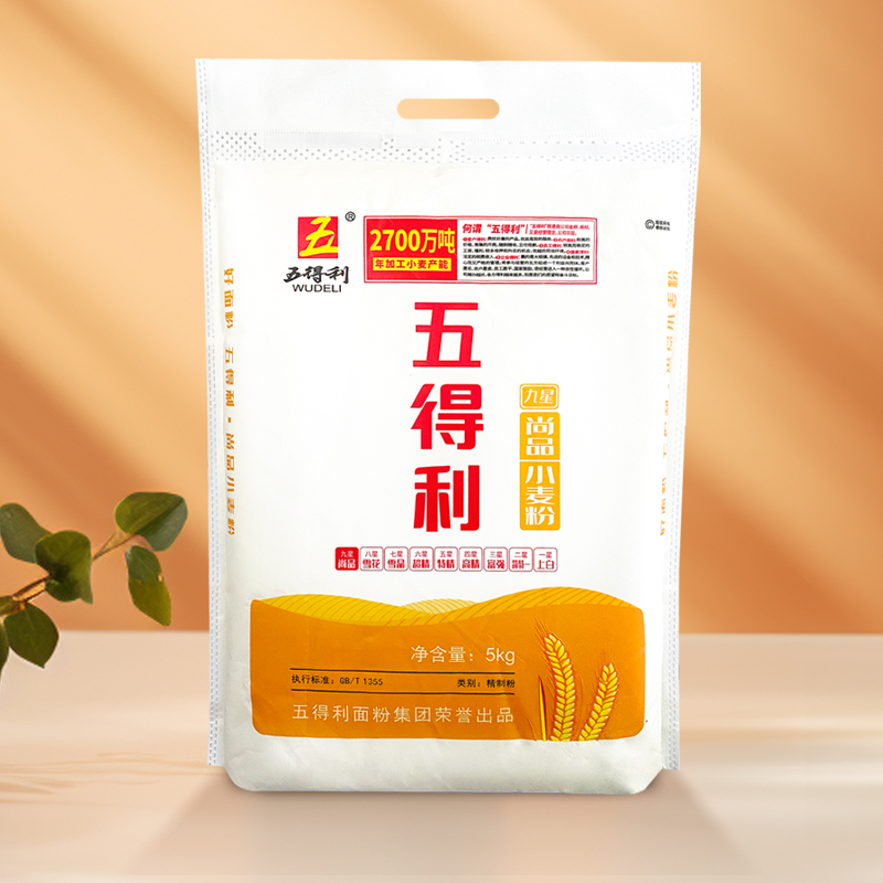 五得利 九星尚品小麦粉粉5kg 20.5元