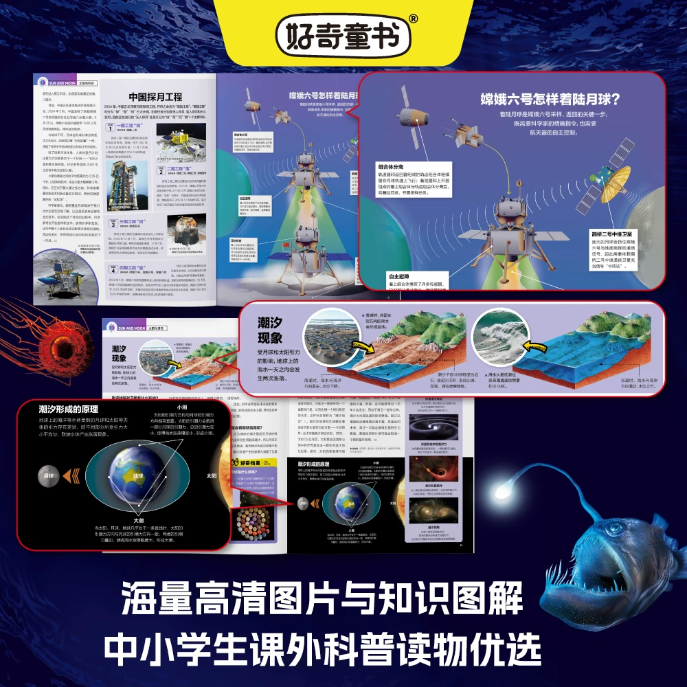 好奇号6周年纪念专辑共4册海底探秘 世界地理 动物世界 宇宙探索 6-15岁中小学生儿童通识杂志 科 106.5元 - 线报酷